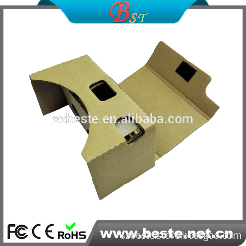 HERE! cheapest price google cardboard cardboard box vr glass for promotion gifts